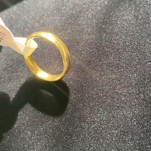 18K Gold Plated Band Ring